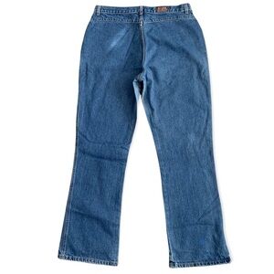 Vintage Ozark Mountain Western Rockabilly Pocketless Back Medium Blue Wash Jeans